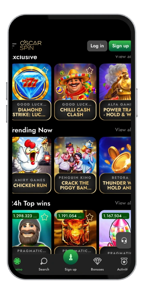 OscarSpin Casino apk